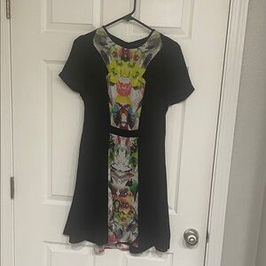 Prabal Gurung for Target Black Floral Dress